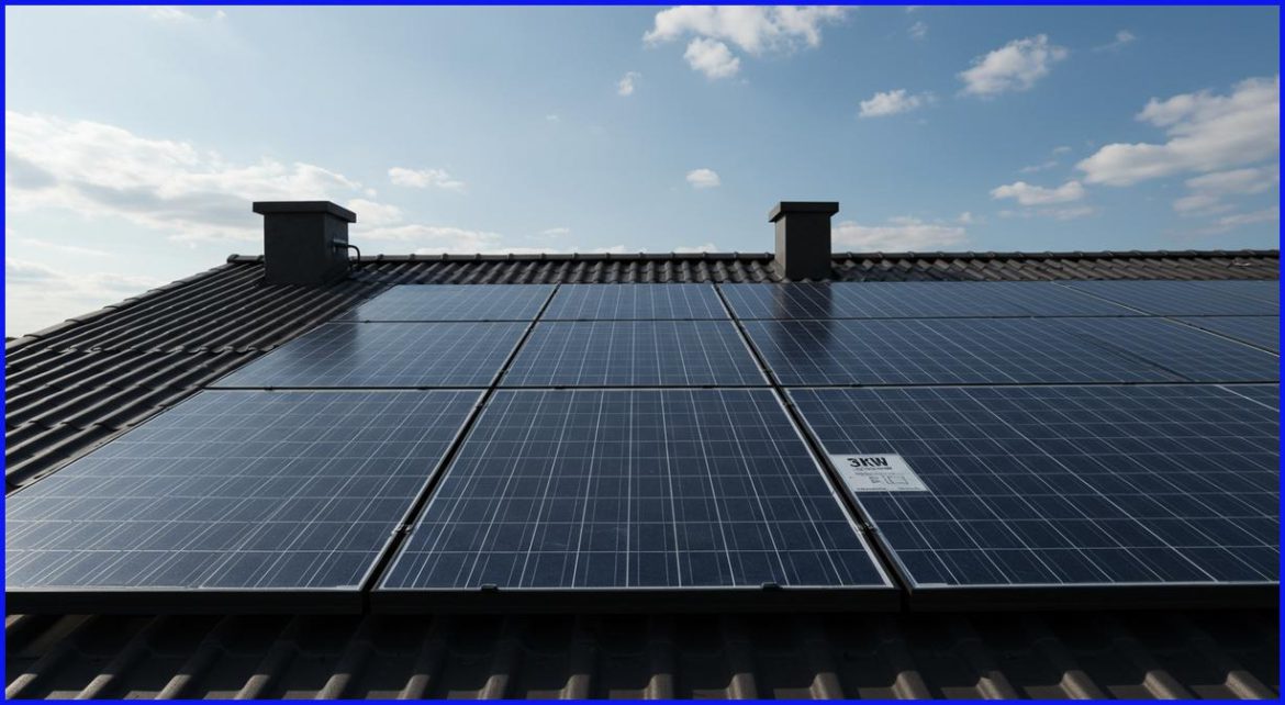 Bộ năng lượng mặt trời 3kw độc lập – giải pháp tiết kiệm & bền vững