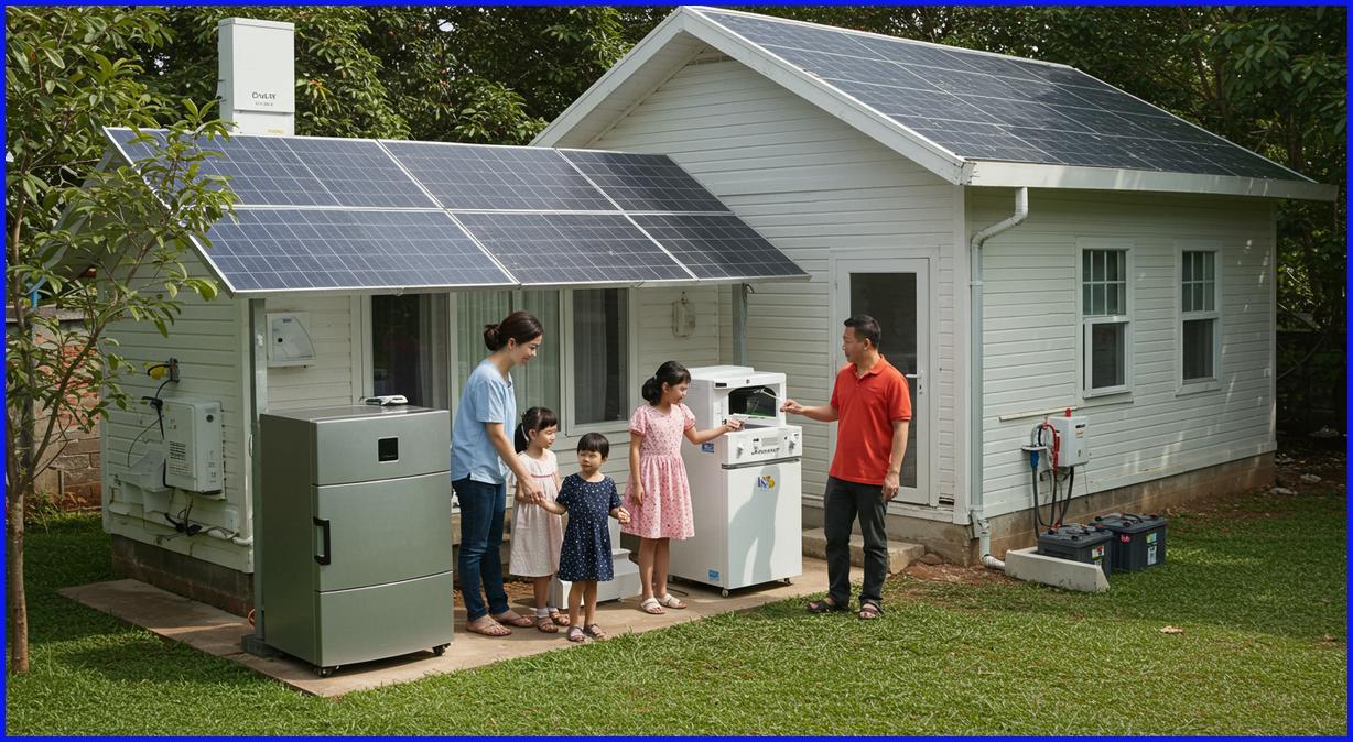 Khái niệm điện mặt trời và lưu trữ