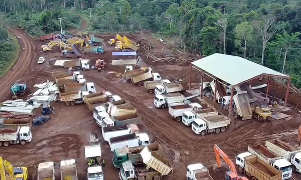 C47 Dồn Lực Thi Công Dự Án Thủy Điện Nam Phak Tại Lào