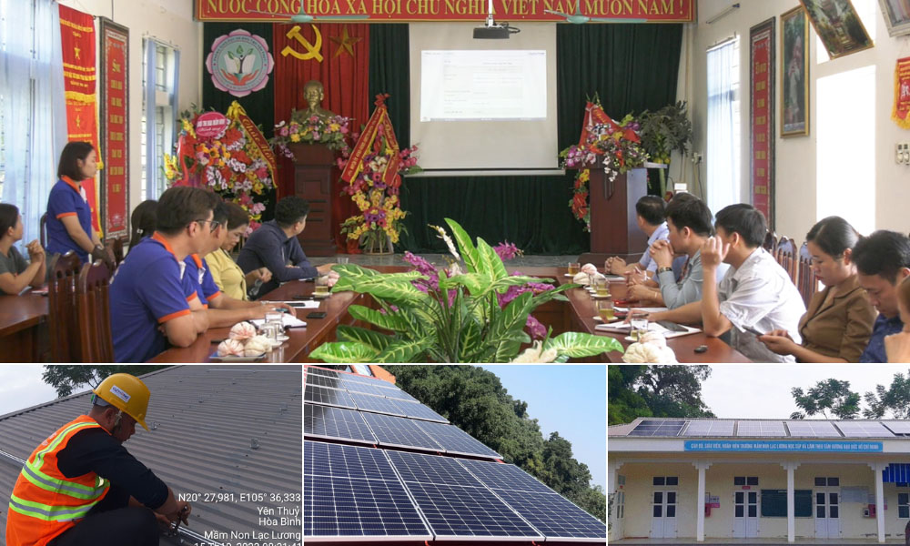 Điện Mặt Trời Cho Trường Mầm Non: Ánh Sáng Xanh Ở Yên Thủy