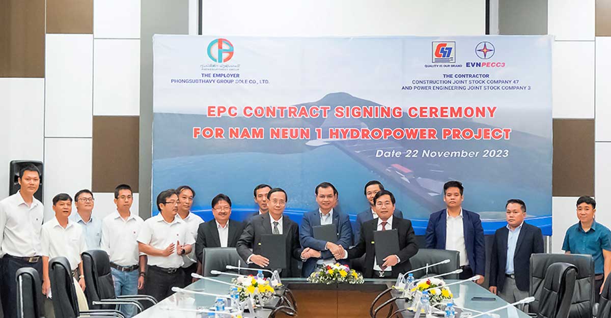 Ký kết Hợp đồng EPC Dự án Thủy điện Nam Neun 1: Bước Tiến Vươn Tầm Quốc Tế