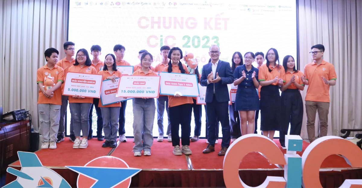 Vũ Phong đồng hành cùng CiC 2023: Ươm mầm tài năng khởi nghiệp xanh