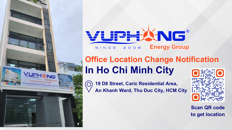 Vũ Phong Energy Group Trân trọng Thông báo Chuyển Địa Chỉ Văn phòng TP.HCM